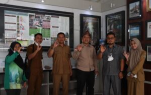 Kunjungan Dinas Pariwisata Sawahlunto Ke Pusat Informasi Geopark (GIC)