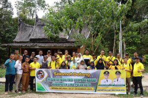 Kunjungan peserta Studi Tiru Geopark Harau