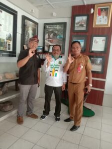 Kunjungan Kabid Perpustakaan dan kearsipan Daerah Provinsi sumatera Barat